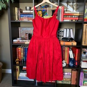 Red Jenny Retro dress - Pinup Girl Clothing - XL